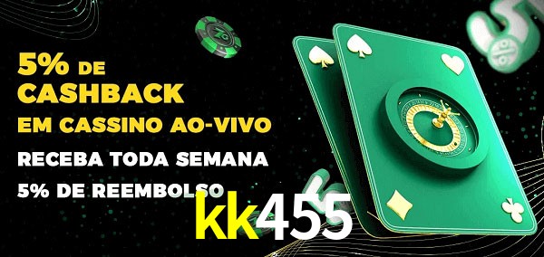 Promoções do cassino ao Vivo kk455